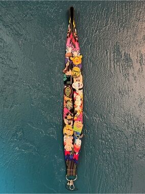 Colorful Character Lanyard with Trading Pins